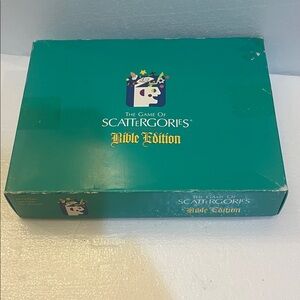 Scattergories Bible Edition Game